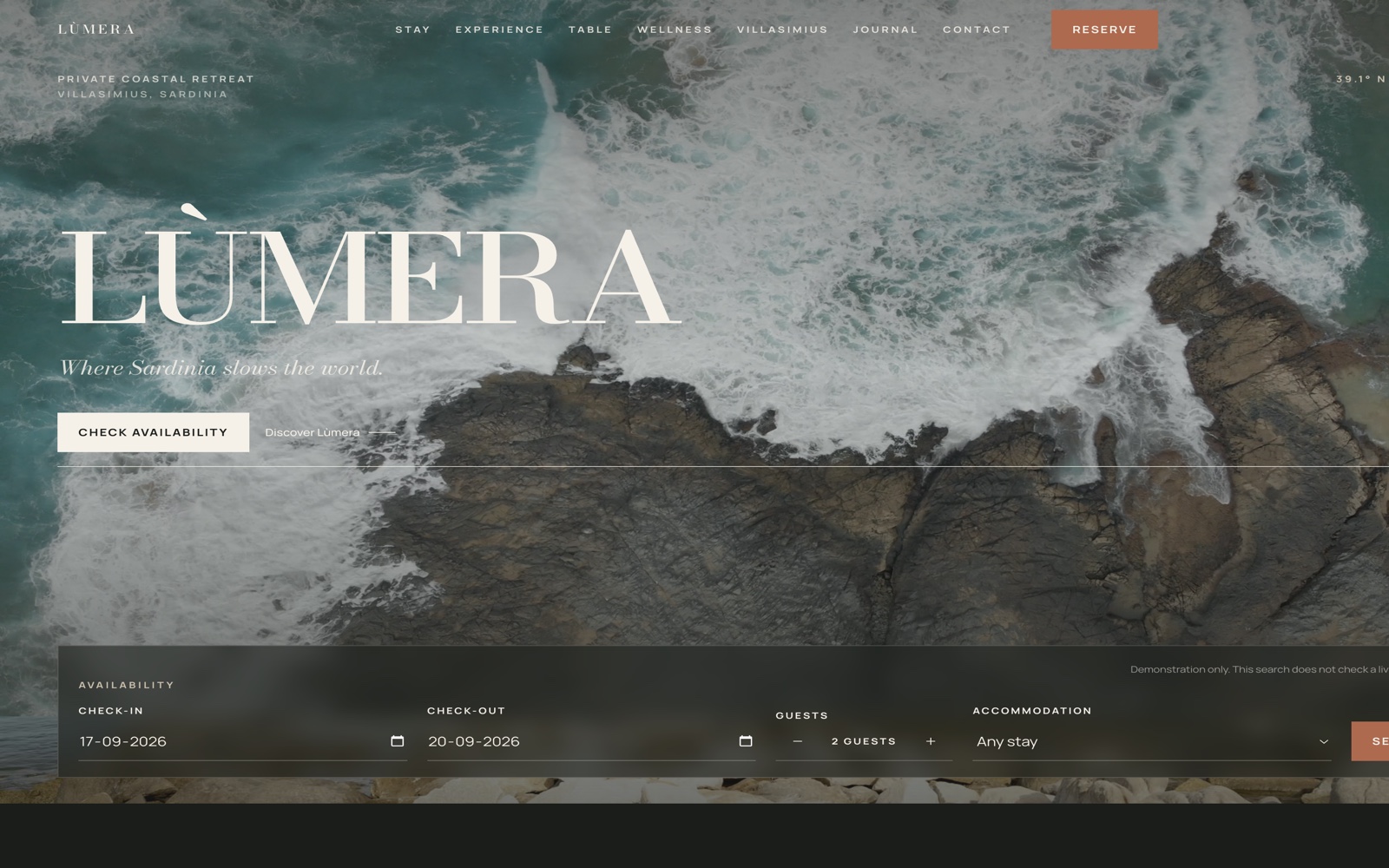 LÙMERA — Hotel boutique di lusso