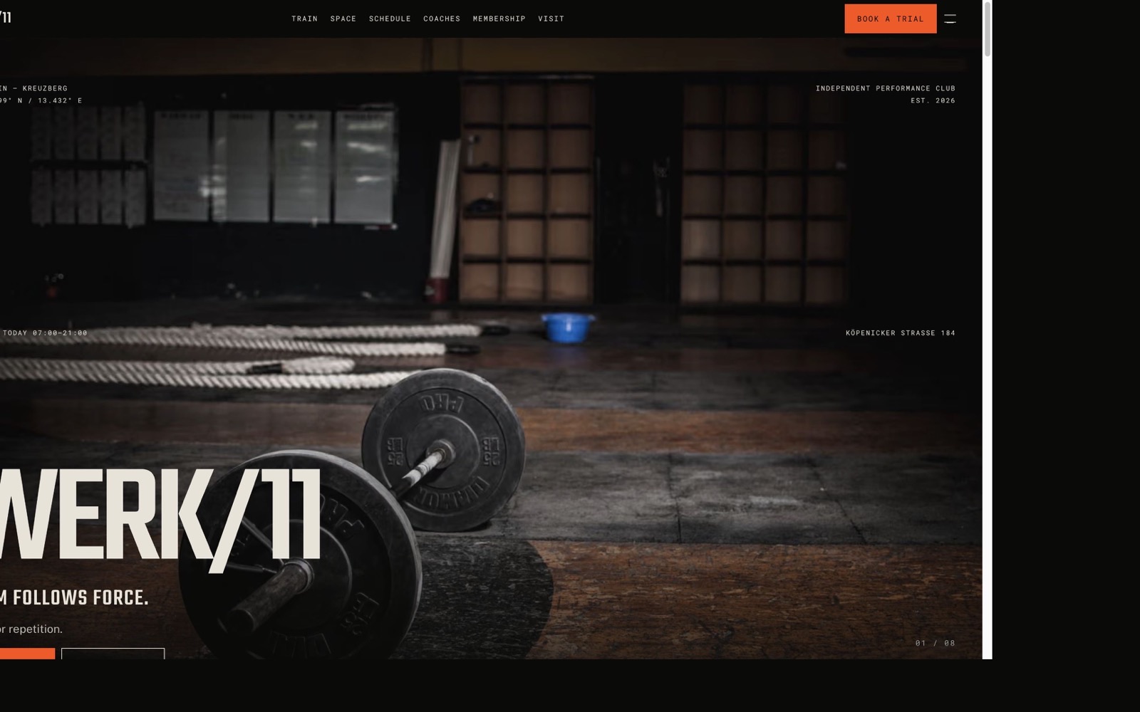 WERK/11 — Club di performance indipendente